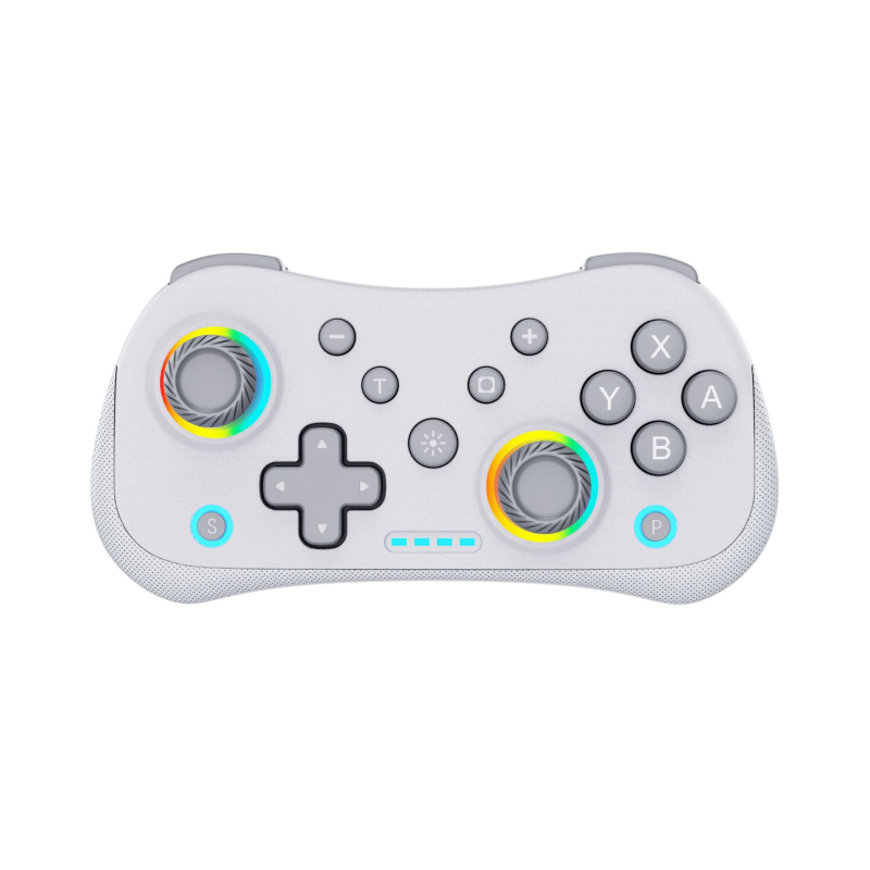 SwitchPro Bluetooth χειριστήριο για Nintendo Switch, ασύρματο RGB φωτισμός, συμπαγής σχεδιασμός
