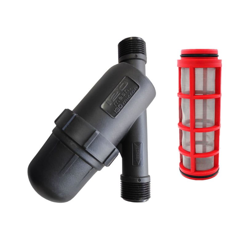 Filtru tip Y, bază rotundă, mic, cu plasă 25/32, pentru irigații în grădină