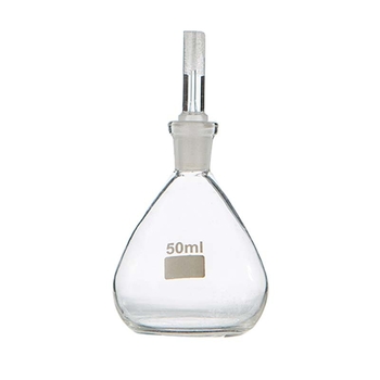 Picnometru din sticlă, 5 ml, dimensiuni variate, personalizabil după desen