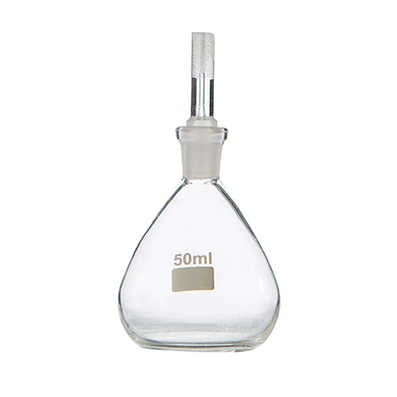 Picnometru din sticlă, 5 ml, dimensiuni variate, personalizabil după desen