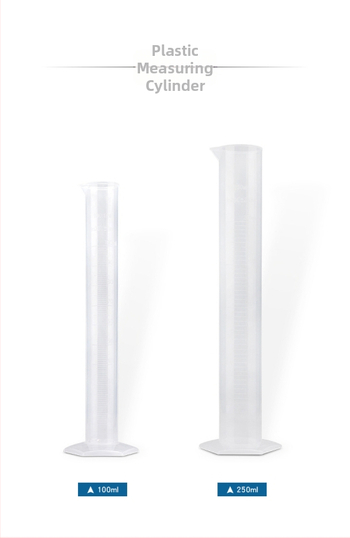 Plastový odmerný valec so stupnicou, 100/250/500/1000 ml