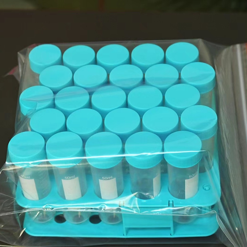 Držač za cijevi centrifuge 50 mL (25 rupa) i 15 mL (50 rupa), plastični laboratorijski stalak s mogućnošću označavanja
