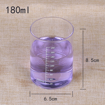 Li Tian Cai pahar de laborator din sticlă, graduat, 80 ml, 180 ml, 260 ml, 350 ml