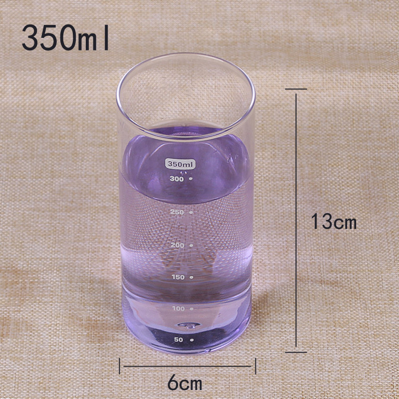 Li Tian Cai pahar de laborator din sticlă, graduat, 80 ml, 180 ml, 260 ml, 350 ml