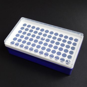 Heclas Cutie pentru tuburi de centrifugare 1,5 ml, 72 cavități, poroasă