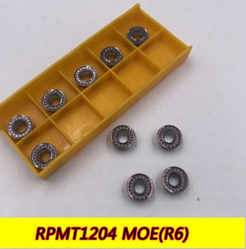 CNC εργαλείο RPMT1204MOE-JS, σειρά R6 VP15TF, επίστρωση καρβιδίου