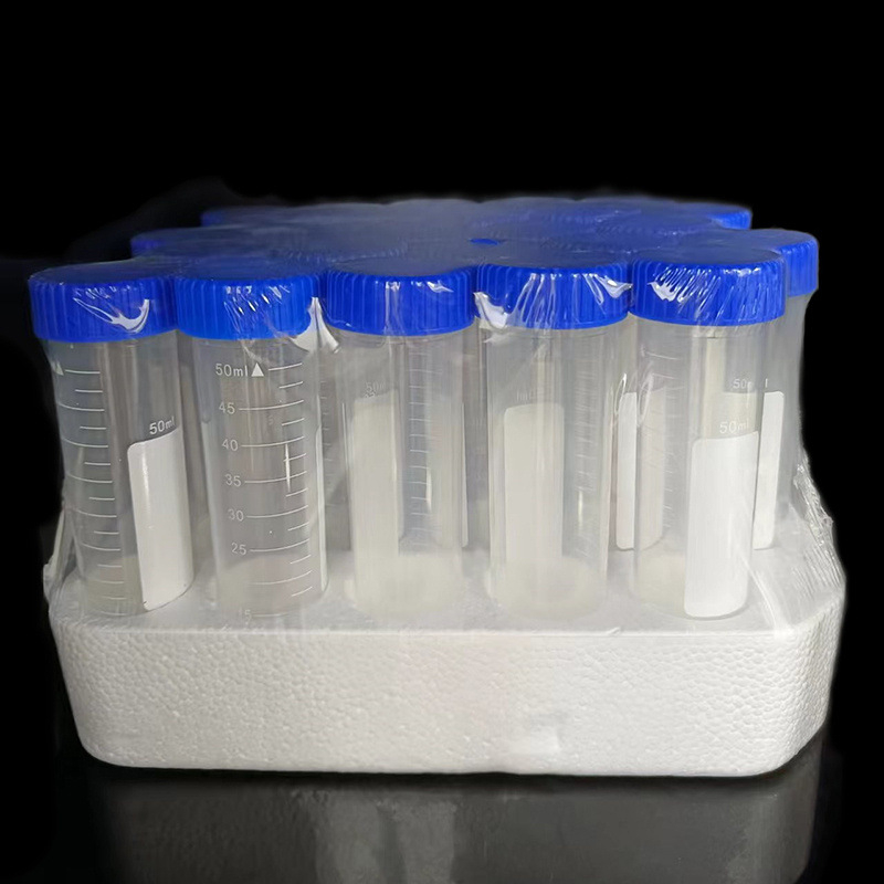 Gradiirane cijevi za centrifugiranje s vijčanim poklopcem, kapaciteta 15 mL i 50 mL, komplet laboratorijskog potrošnog materijala