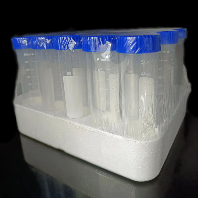 Gradiirane cijevi za centrifugiranje s vijčanim poklopcem, kapaciteta 15 mL i 50 mL, komplet laboratorijskog potrošnog materijala