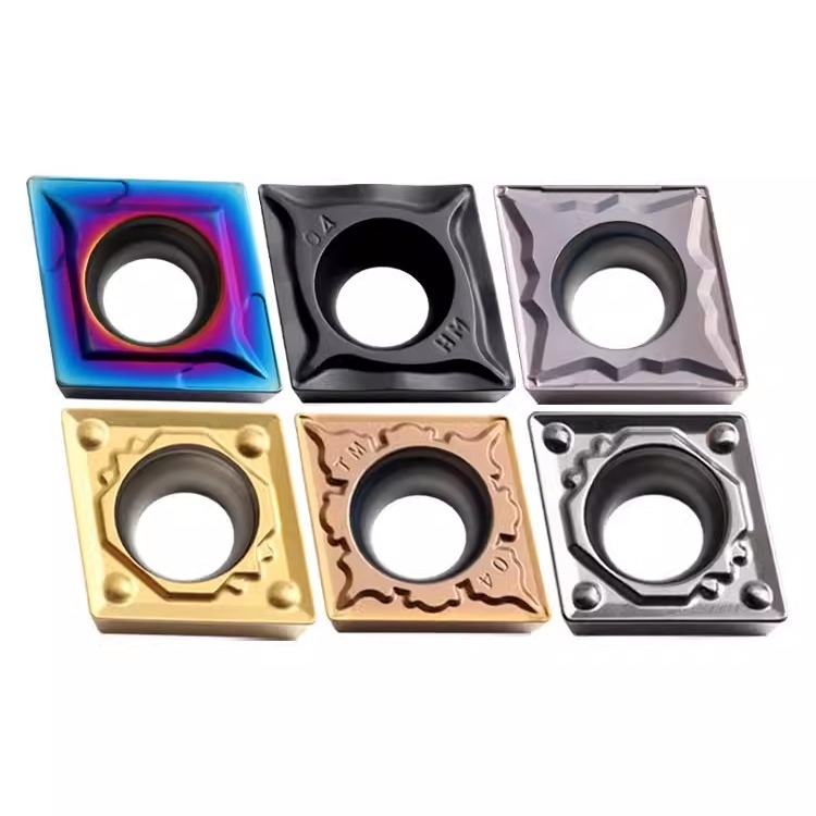 CNC κεφαλή διάνοιξης οπών CCMT060204/CCMT09 για αλουμίνιο, χάλυβα και ανοξείδωτο χάλυβα με κεραμική επίστρωση