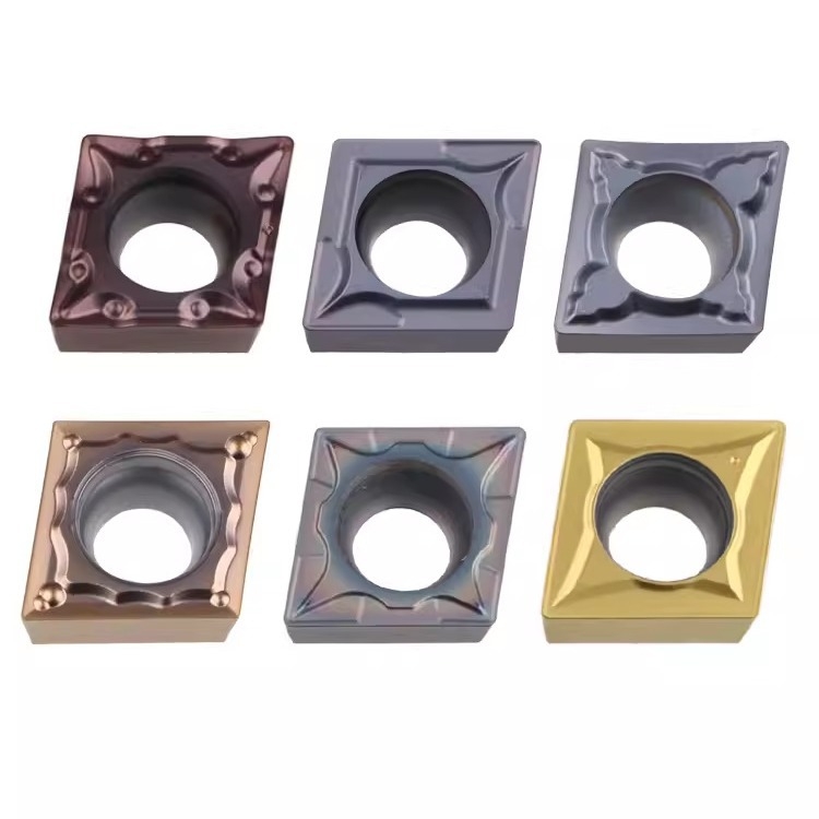 CNC κεφαλή διάνοιξης οπών CCMT060204/CCMT09 για αλουμίνιο, χάλυβα και ανοξείδωτο χάλυβα με κεραμική επίστρωση