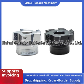 Κεφαλή φρέζας CNC BAP400R-50-22-4T για κέντρο κατεργασίας, ορθογώνιος κρατήρας εργαλείου 90°, ενθέσεις δεν περιλαμβάνονται.