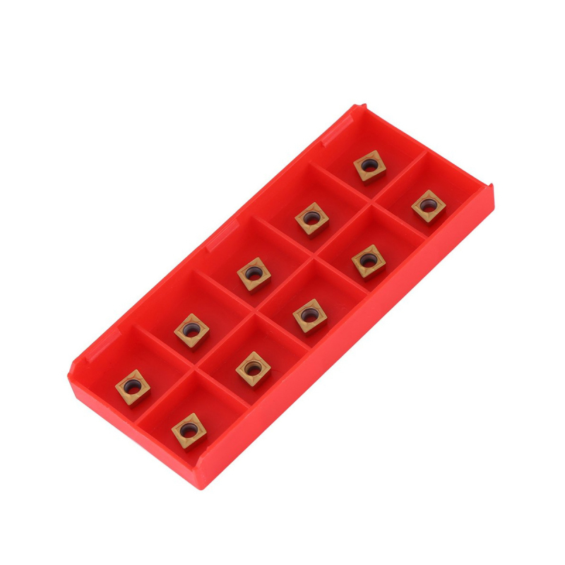 10 CCMT060204-HM YBC251 Καρβιδικά ένθετα για τόρνο CNC