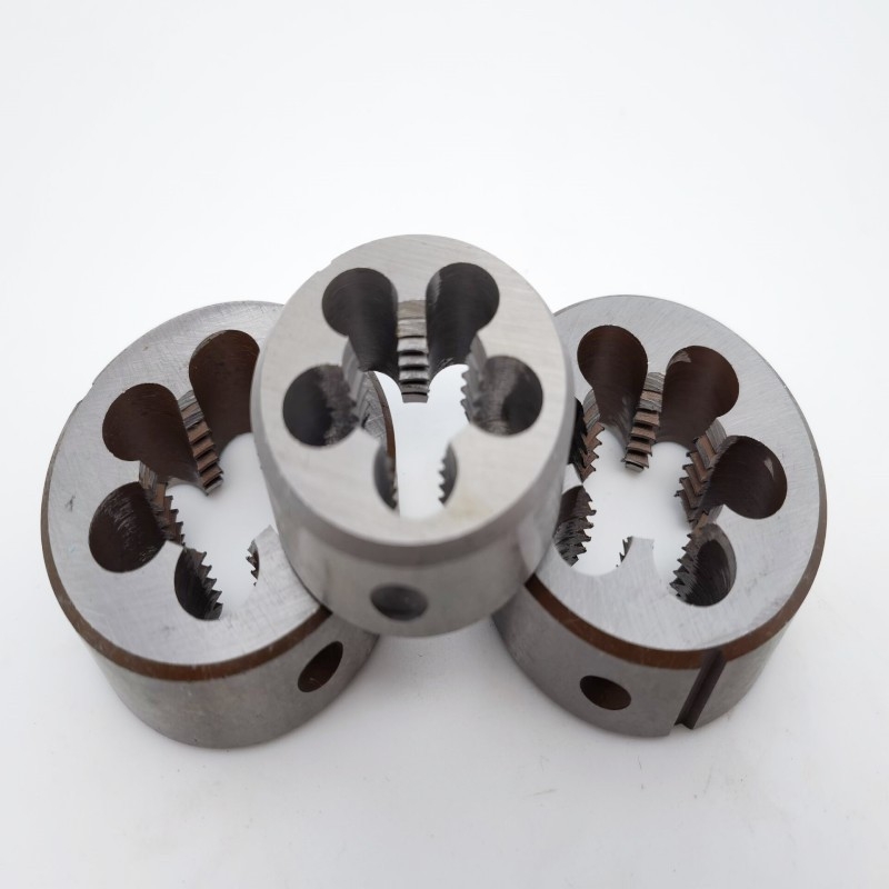 Two-Ring Brand British Standard Round Die Set (BSW) – dimensiuni 1/8, 3/16, 1/2, 5/8, 3/4, 1 inch