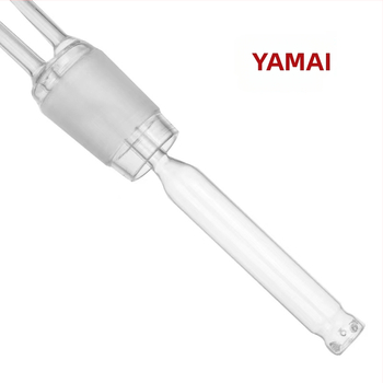 Laboratórna sklenená fľaša na premývanie plynov Yamai, pórovitá, 125 – 500 ml