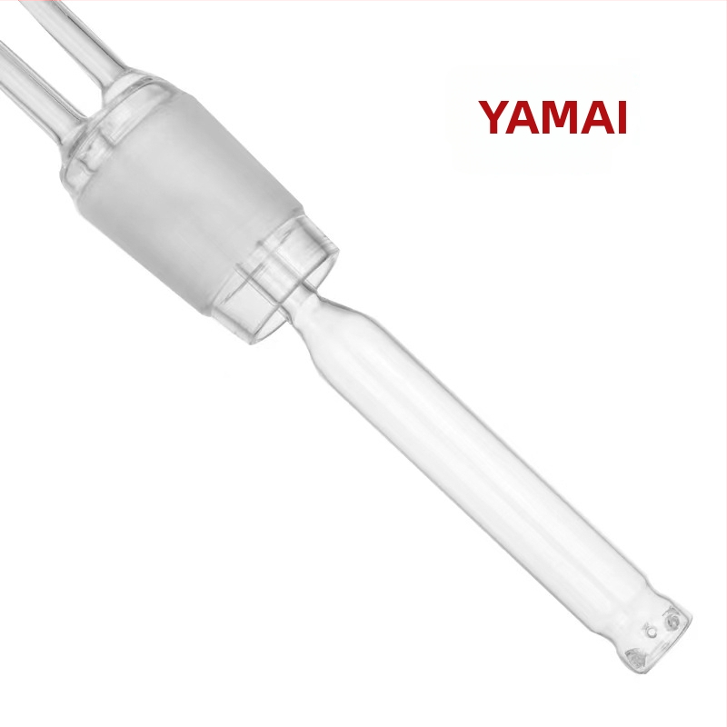 Laboratórna sklenená fľaša na premývanie plynov Yamai, pórovitá, 125 – 500 ml