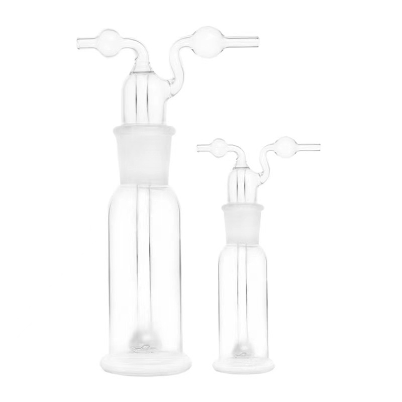 Yamai sticlă de spălat gaze pentru laborator, poroasă, 125–500 mL