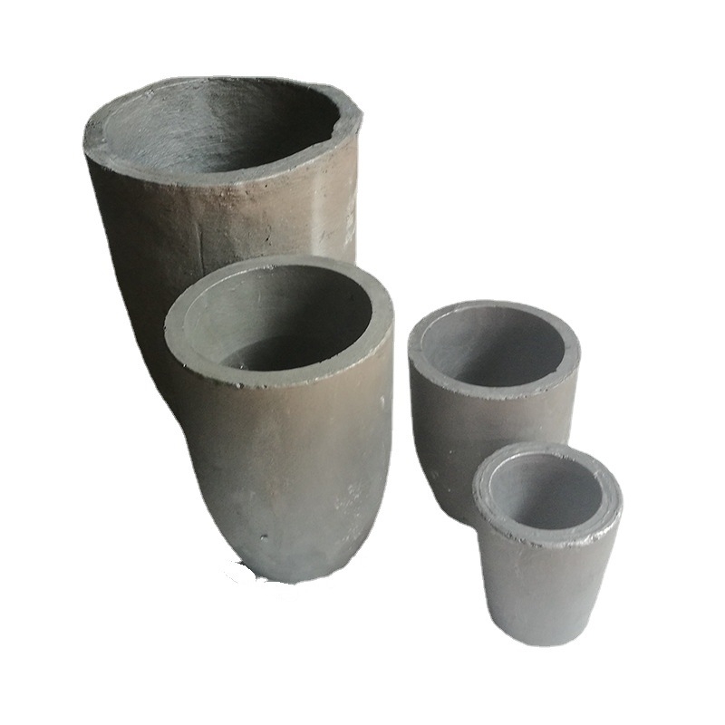 Grafit-agyagból készült kohóedény a réz, alumínium, arany, ezüst, cink és ón megolvasztásához — kis kohóedény metallurgia tesztekhez