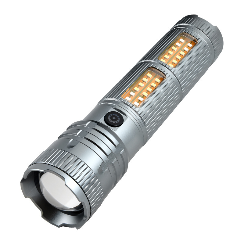 Gale LED εξωτερικός φακός έκτακτης ανάγκης για περιπολία, μακρά αυτονομία μπαταρίας, μεγάλη χωρητικότητα, επαναφορτιζόμενος λέιζερ έντονο φως