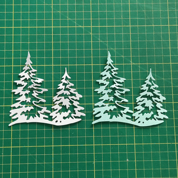 Two Trees Lace μήτρα κοπής από ανθρακούχο ατσάλι για DIY έργα