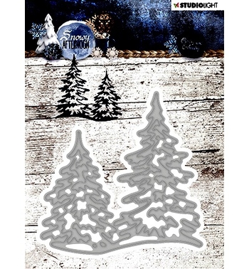 Two Trees Lace μήτρα κοπής από ανθρακούχο ατσάλι για DIY έργα
