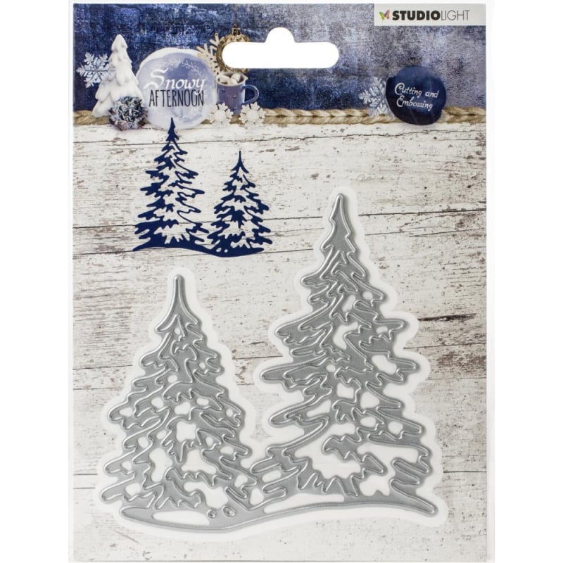 Two Trees Lace μήτρα κοπής από ανθρακούχο ατσάλι για DIY έργα