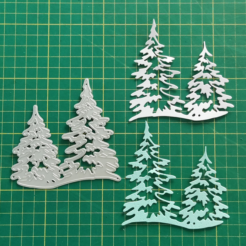 Two Trees Lace μήτρα κοπής από ανθρακούχο ατσάλι για DIY έργα