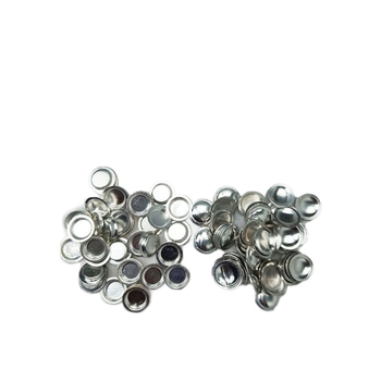 100 készlet alumínium tégelyek termos elemzéshez, Ø5×2.6 mm, differenciális hőelemzés, mintadarab-tál