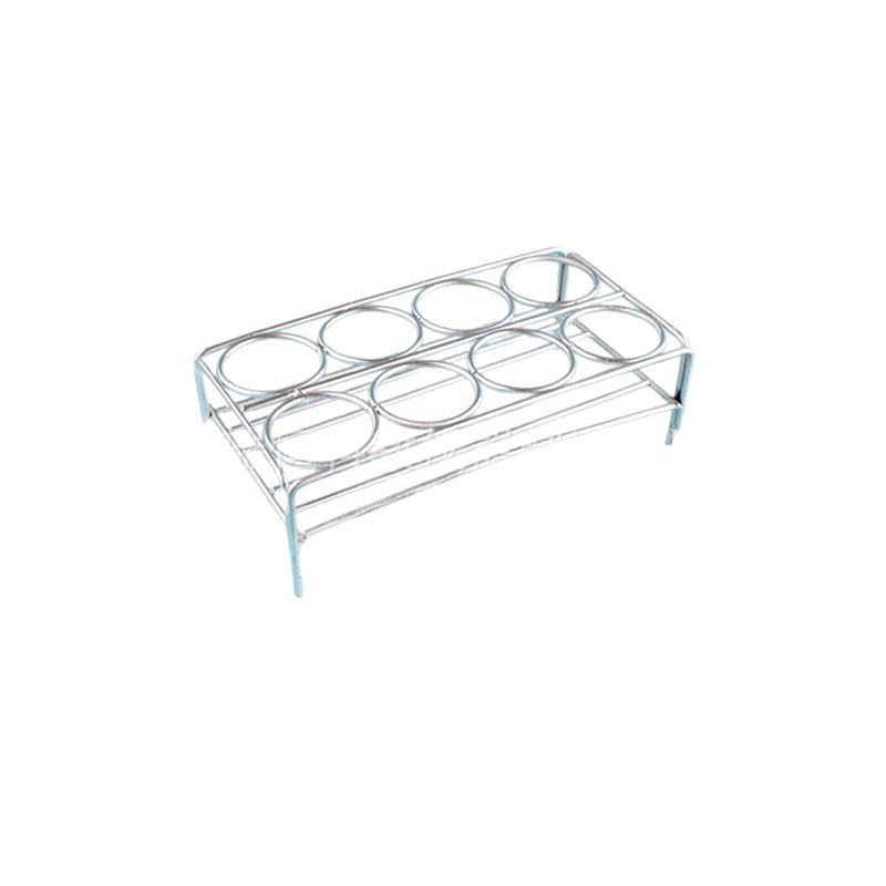 Laboratóriumi crucible rack, 4 rekesz, Ø36 mm, kompatibil nagy hőmérsékletű kemencékkel
