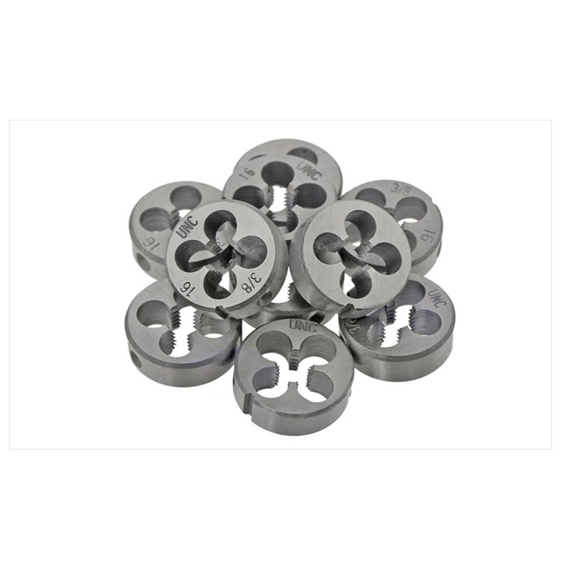 Set de matrițe pentru filet în standard american, fire groase și fine 1/2-13, 1/2-16, 1/2-24, 1/2-12, 1/2-20, 1/2-28