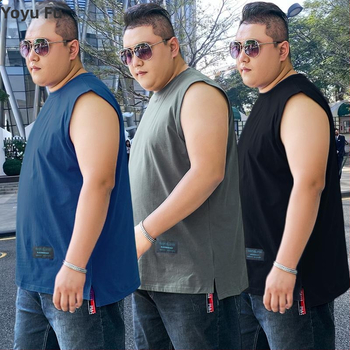 Pánske letné tričko bez rukávov pre väčšie veľkosti, 100 – 150 kg