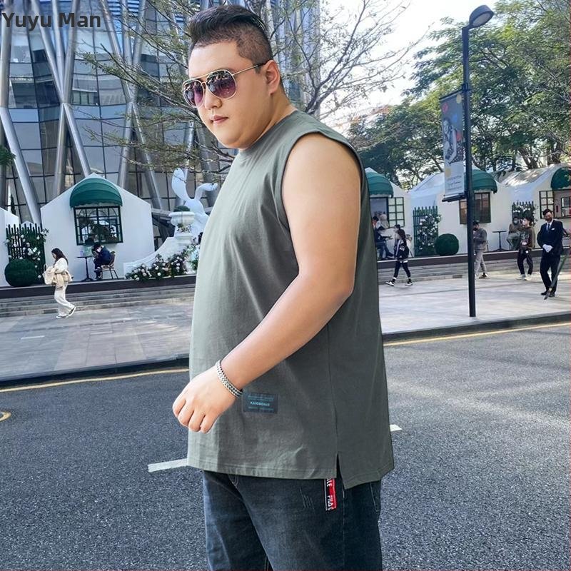 Pánske letné tričko bez rukávov pre väčšie veľkosti, 100 – 150 kg