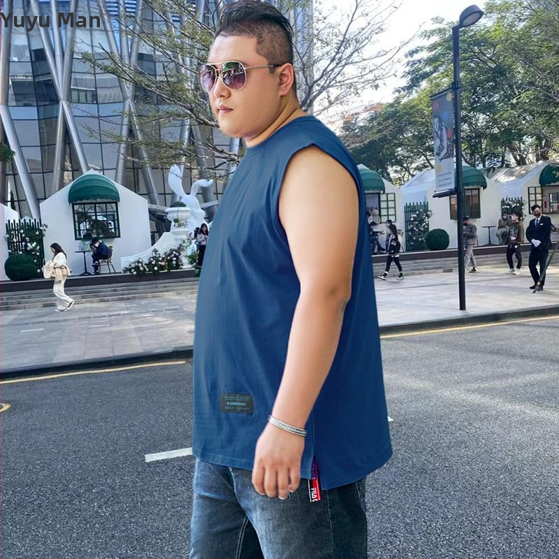 Pánske letné tričko bez rukávov pre väčšie veľkosti, 100 – 150 kg