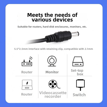 12V 1A napájací adaptér pre set-top box, LED osvetlenie a malé digitálne domáce zariadenia — adaptér pre dohľad, štandard pre USA