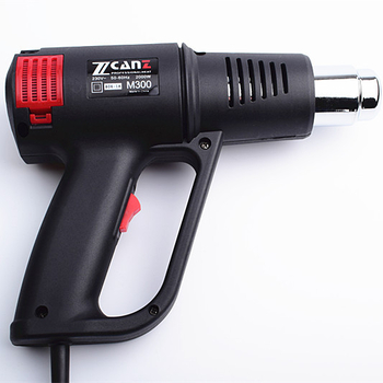 ZCANZ M300 βιομηχανικό πιστόλι θερμού αέρα, ρυθμιζόμενη θερμοκρασία, 2000W