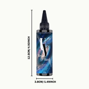KineShineX UV ρητίνη σετ – χαμηλής ιξωδότητας, σκληρή, λεπτή, εξαιρετικά διαφανής για κοσμήματα και DIY