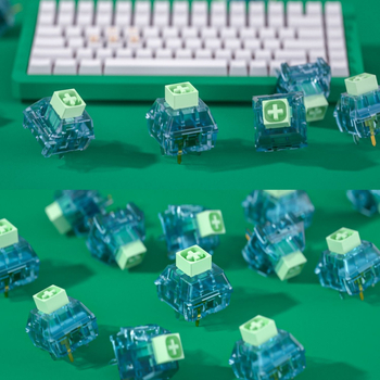 Kailh BOX Zhixia персонализирана механична клавиатура със зелени превключватели, гореща подмяна, 5‑пинов монтаж