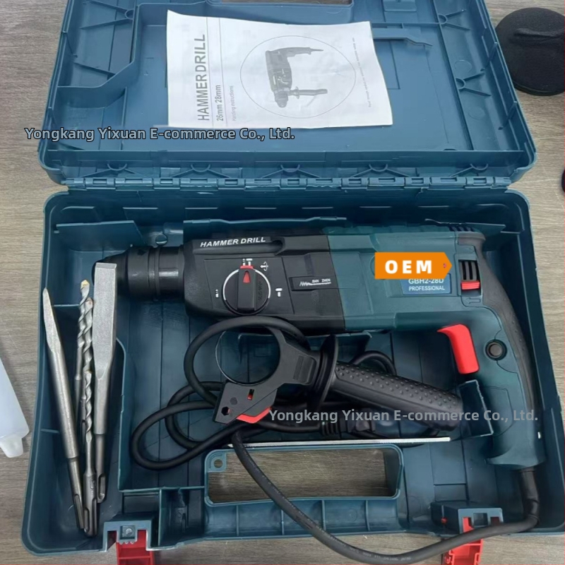 Ľahká sada vŕtacích kladív, priemer 2–26 mm, multifunkčná vysokovýkonná vŕtacia súprava, zástrčka 220 V EÚ