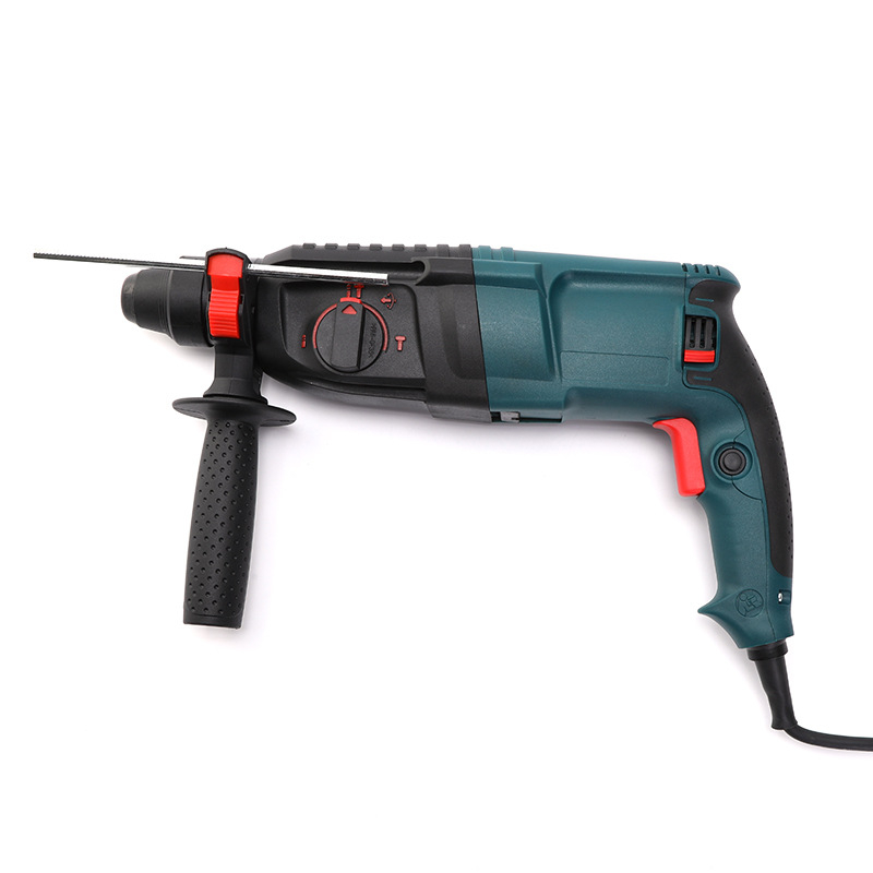 Ciocan rotopercutor ușor, 2–26 mm, set de găurire multifuncțional, putere mare, priză UE 220V