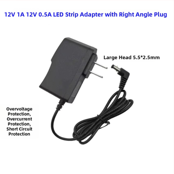 Napájací adaptér 12V 0,5A – 12V 1A pre LED pásy a router, spínaný zdroj