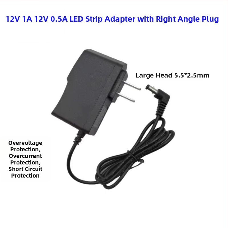 Napájací adaptér 12V 0,5A – 12V 1A pre LED pásy a router, spínaný zdroj