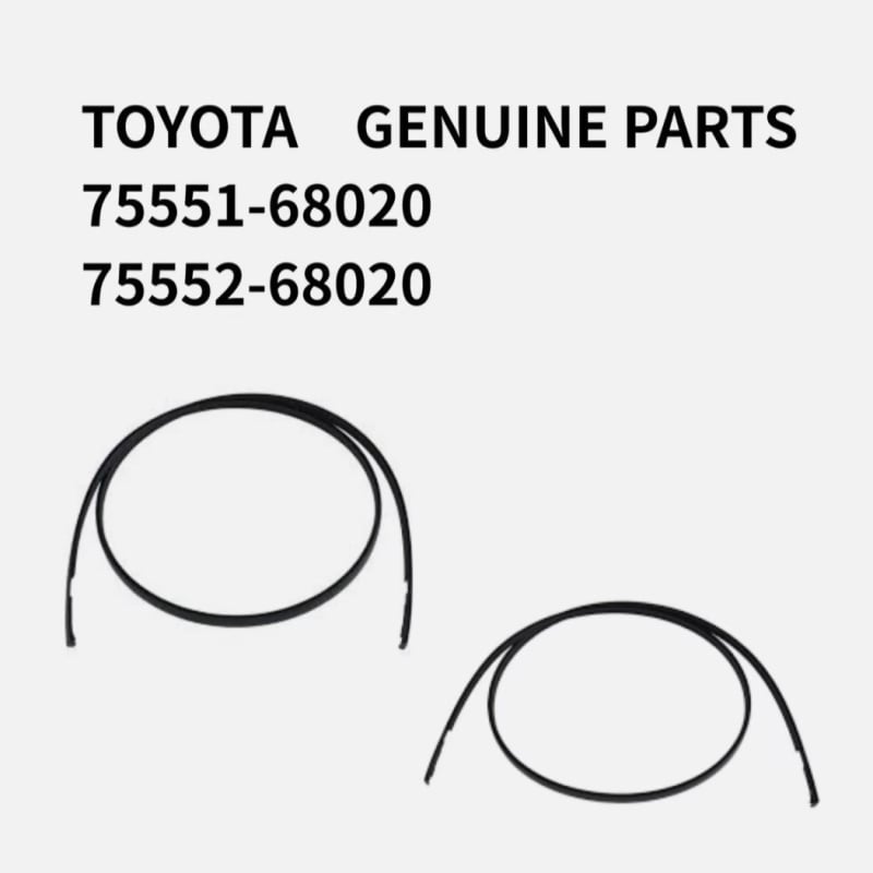 75551-68020.75552-68020 Για Toyota Wish 09-16 - οροφής υδρορροή διασταυρούμενη ράγα