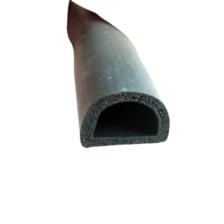 Chimon καουτσούκ D-σφραγίδα στεγανοποίησης, 12×10 mm, αδιάβροχη, ηχομονωτική, ανθεκτική στον άνεμο, πυρασφάλειας και στεγανοποίηση καπνών για πόρτες και παράθυρα