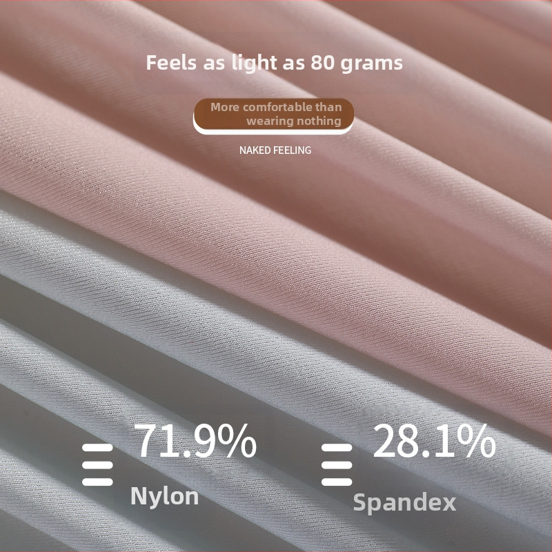 Γυναικείο εσώρουχο plus size για καλοκαίρι, ultra-thin ice silk, αντιβακτηριακό, επένδυση Mulberry μεταξιού, Μεγάλο Μέγεθος