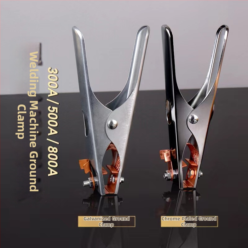 Uzemňovacia svorka holandského typu, zváracia svorka, 300A/500A/800A, chrómovaná, dĺžka 50 cm