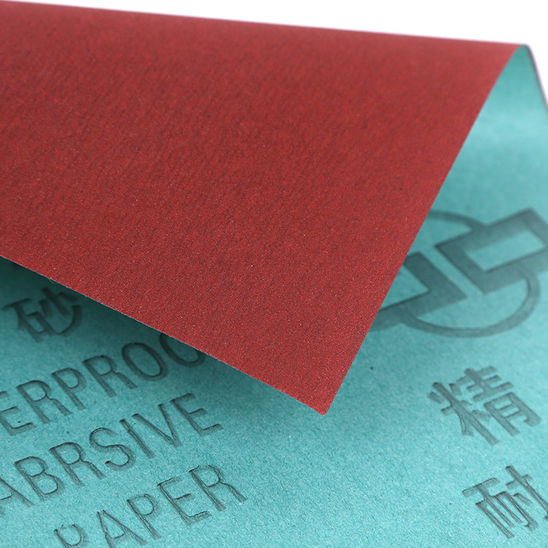 Seiko vodootporna brusna papir s aluminijevim oksidom, elektrostatski pričvršćene zrnje, više veličina, za brušenje metala i kompozita