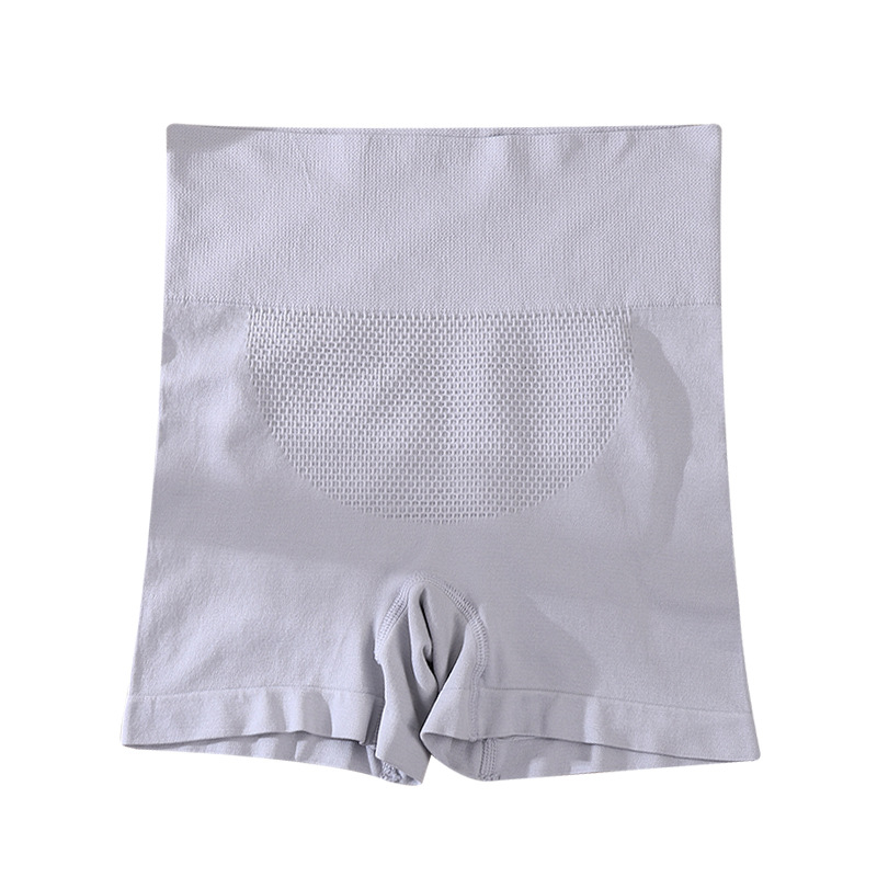Boxer briefs femei fără cusuri, talie înaltă, model 3D honeycomb – căptușeală din bumbac, pentru modelarea taliei