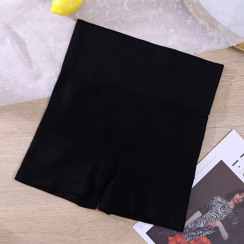 Boxer briefs femei fără cusuri, talie înaltă, model 3D honeycomb – căptușeală din bumbac, pentru modelarea taliei