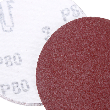 125 mm φλοκωμένοι δίσκοι τριβής, αυτοκόλλητοι 5 ιντσών, με βελούδινο πίσω μέρος