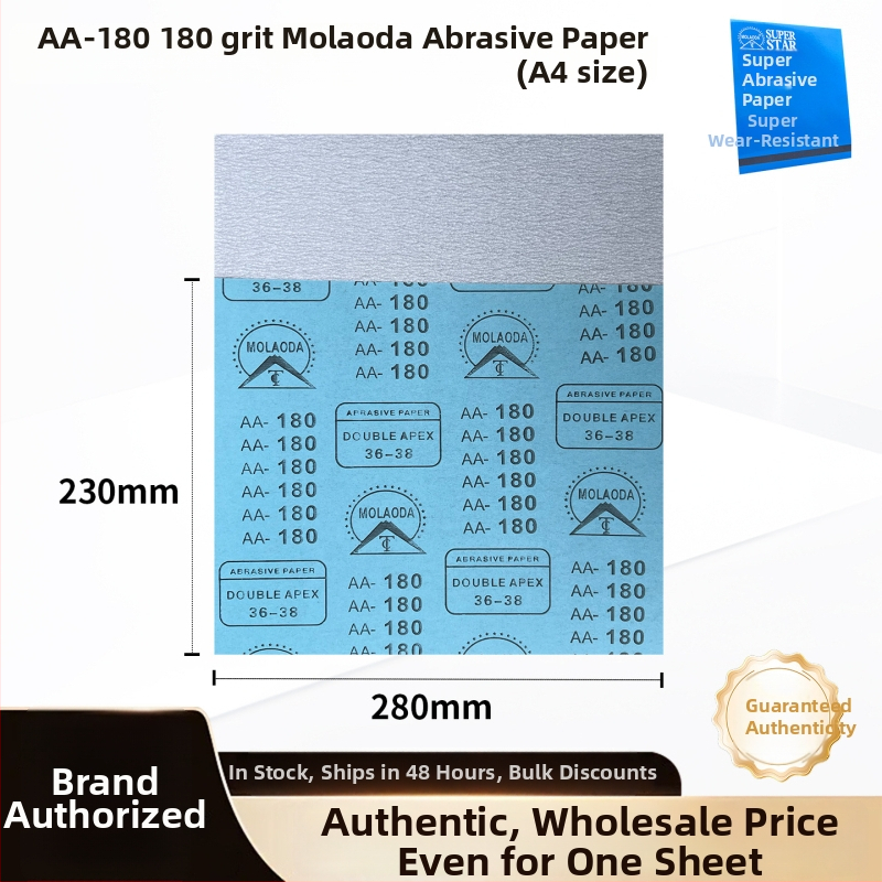Brúsny papier na spracovanie dreva a leštenie nábytku, biely brúsny papier na maľovanie a brúsenie stien, zrnitosť 240