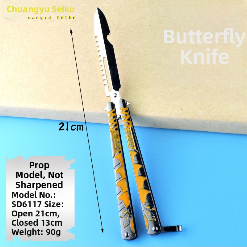 MANN Blunt Swing Knife — séria zliatinových hračiek, cvičebná figúrka pre začiatočníkov, anime a hry